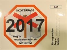 Skoterpass 2017 medlem Skoterpass 2017 medlem
